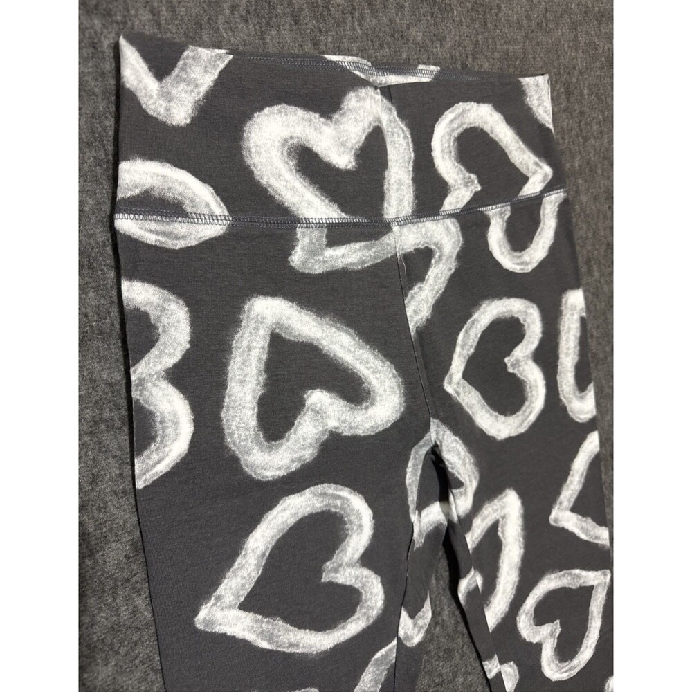 Wild Fable Women's Leggings 2 Pairs Heart Print Blue Extra Small - Picture 3 of 5